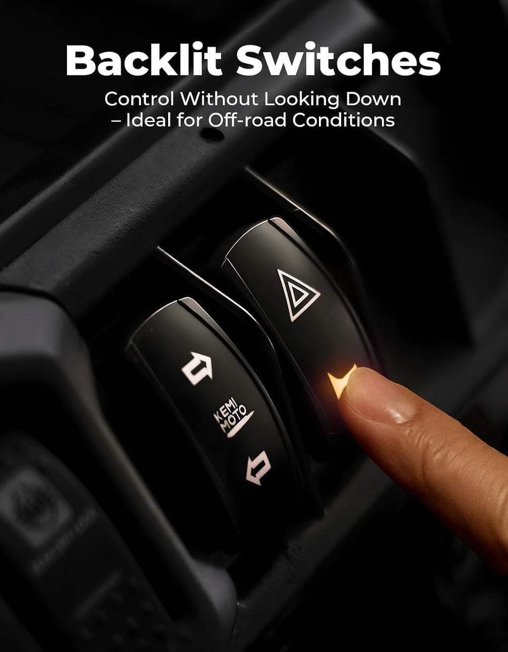 Universal Plug & Play Turn Signal Kit With Rocker Switch & 110D Horn