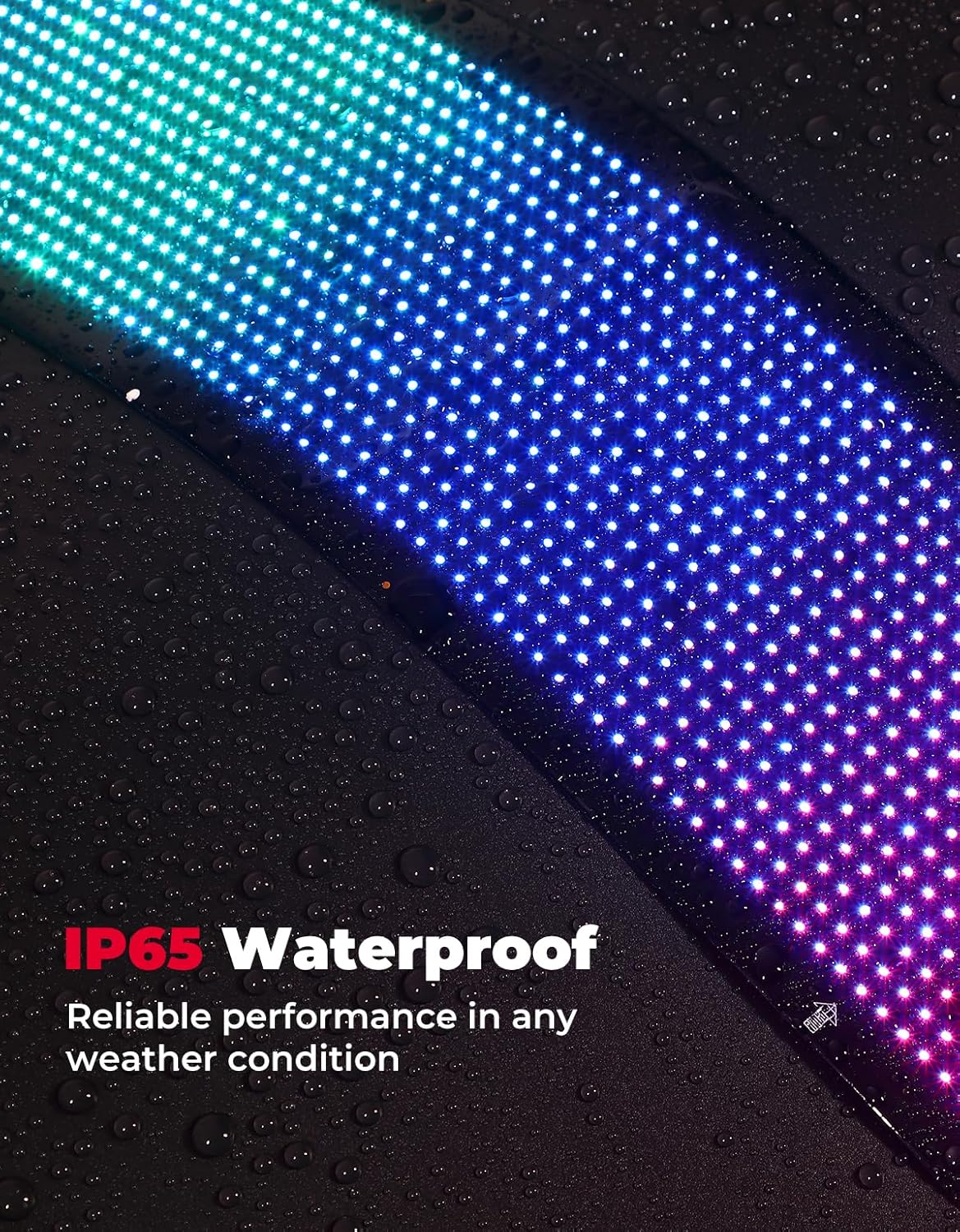 LED Digital Display Sign for Car & Golf Cart