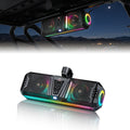 Midnight 40 Gen1.5 Metal 16" Bluetooth Sound Bar –2026 Compact RGB UTV Speaker for Golf Cart, ATV, Polaris RZR