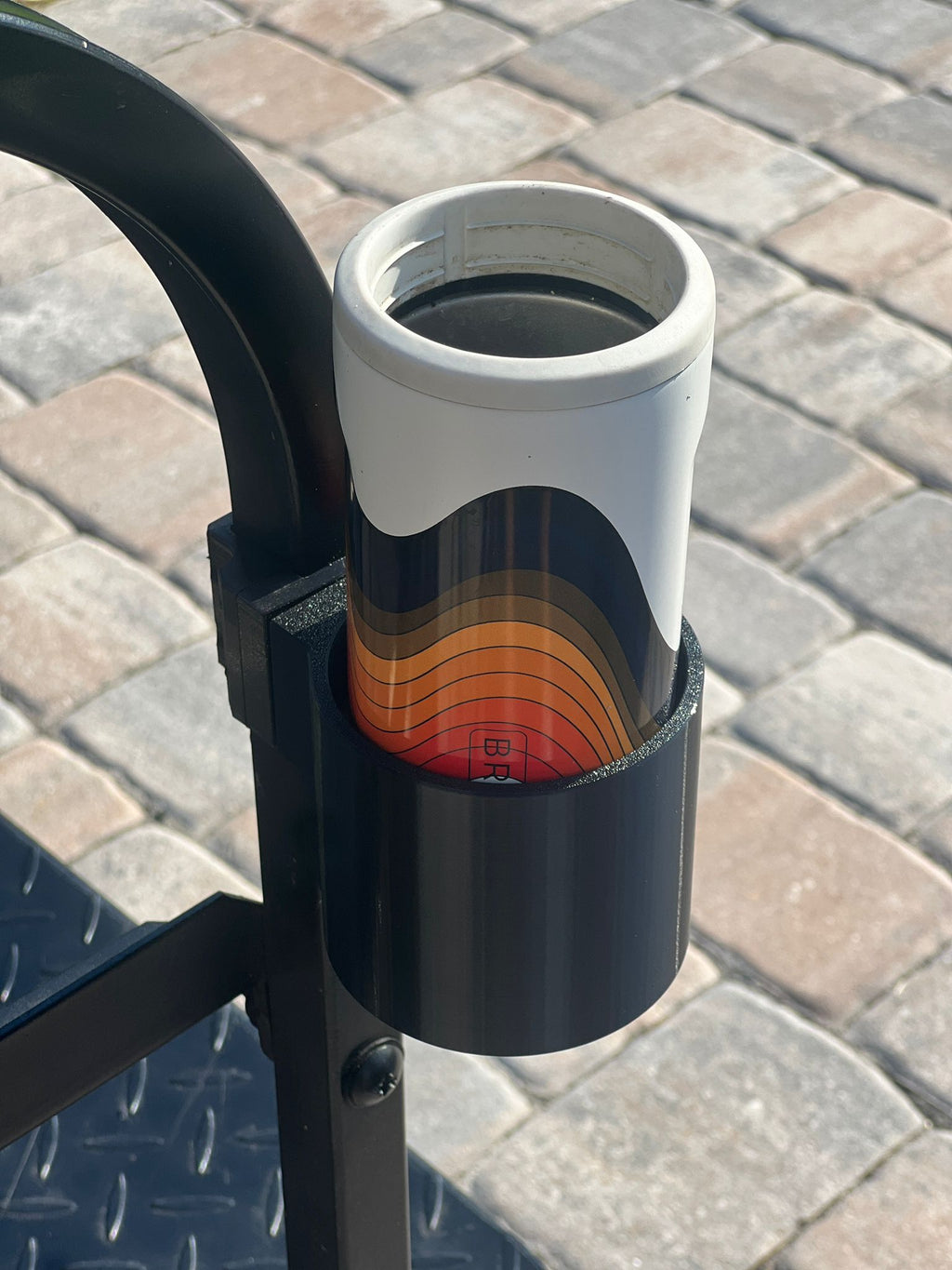 Quick-Clip Golf Cart Cup Holder & Mount