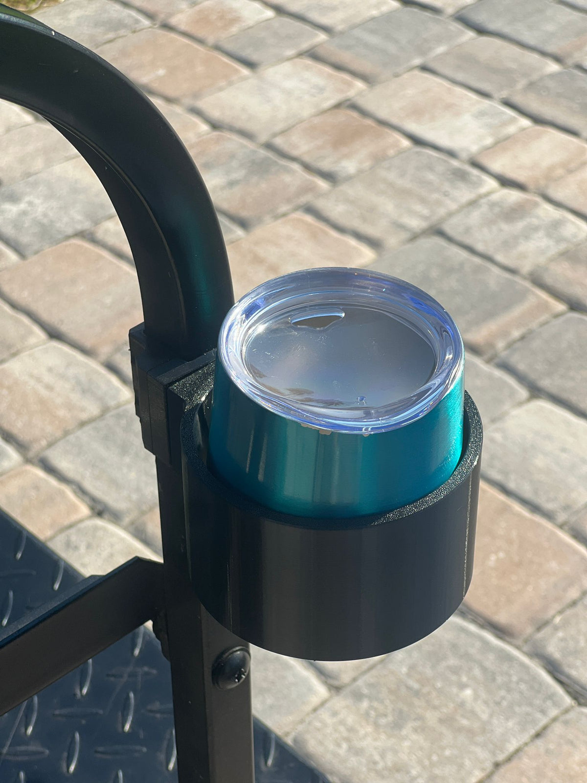 Quick-Clip Golf Cart Cup Holder & Mount