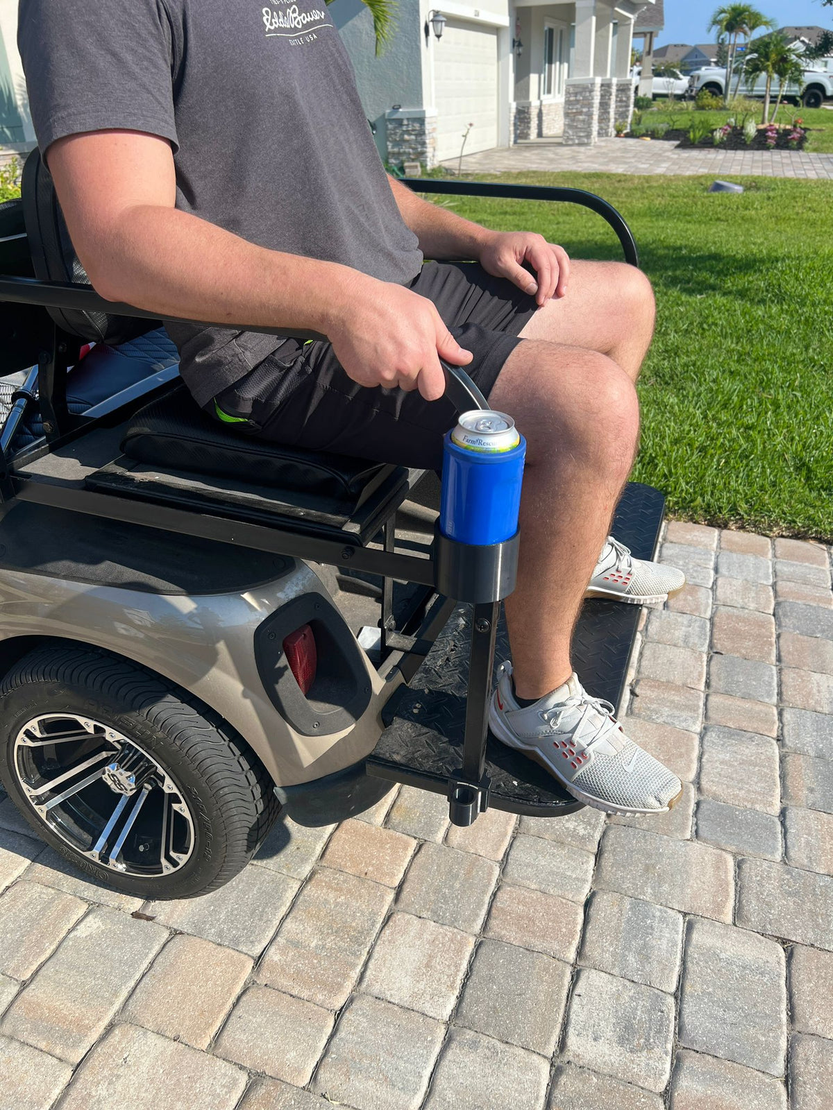 Quick-Clip Golf Cart Cup Holder Only