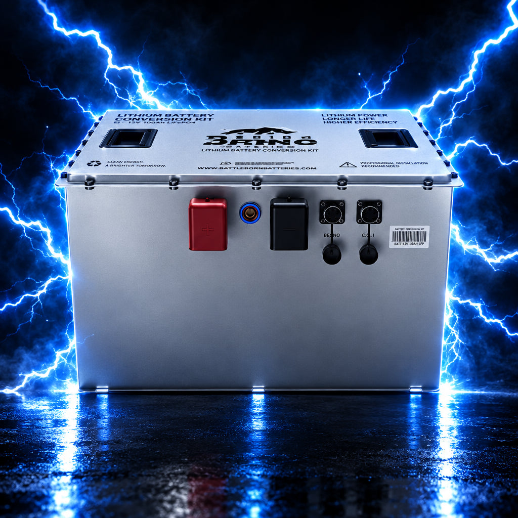 76V 170Ah Lithium Rhino Conversion Kit - Godzilla