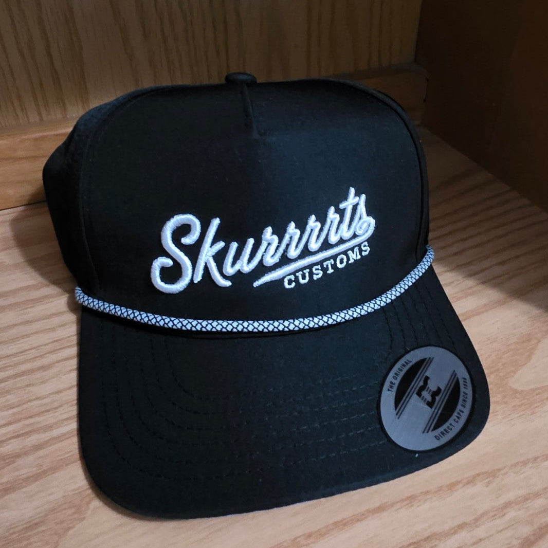 Skurrrrts Customs Embroidered Rope Snapback Hat