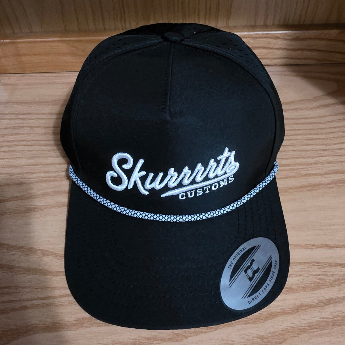 Skurrrrts Customs Embroidered Rope Snapback Hat